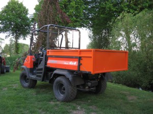 SCK-machinery opzetstuk voor laadbak Kubota RTV